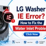 LG Washer IE Error? How to Fix the Water inlet Problem