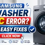 Samsung Washer 4C Error? 9 Easy Fixes