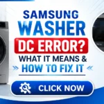 Samsung Washer DC Error? What It Means & How to Fix It