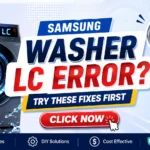 Samsung Washer LC Error? Try These Fixes First
