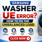 Samsung Washer UE Error? How to Fix the Unbalanced Load