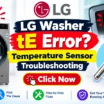 LG Washer tE Error? Temperature Sensor Troubleshooting